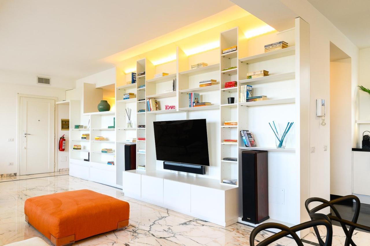 Apartmán Peaceful Penthouse With Garage By Ndp Rent Řím Exteriér fotografie