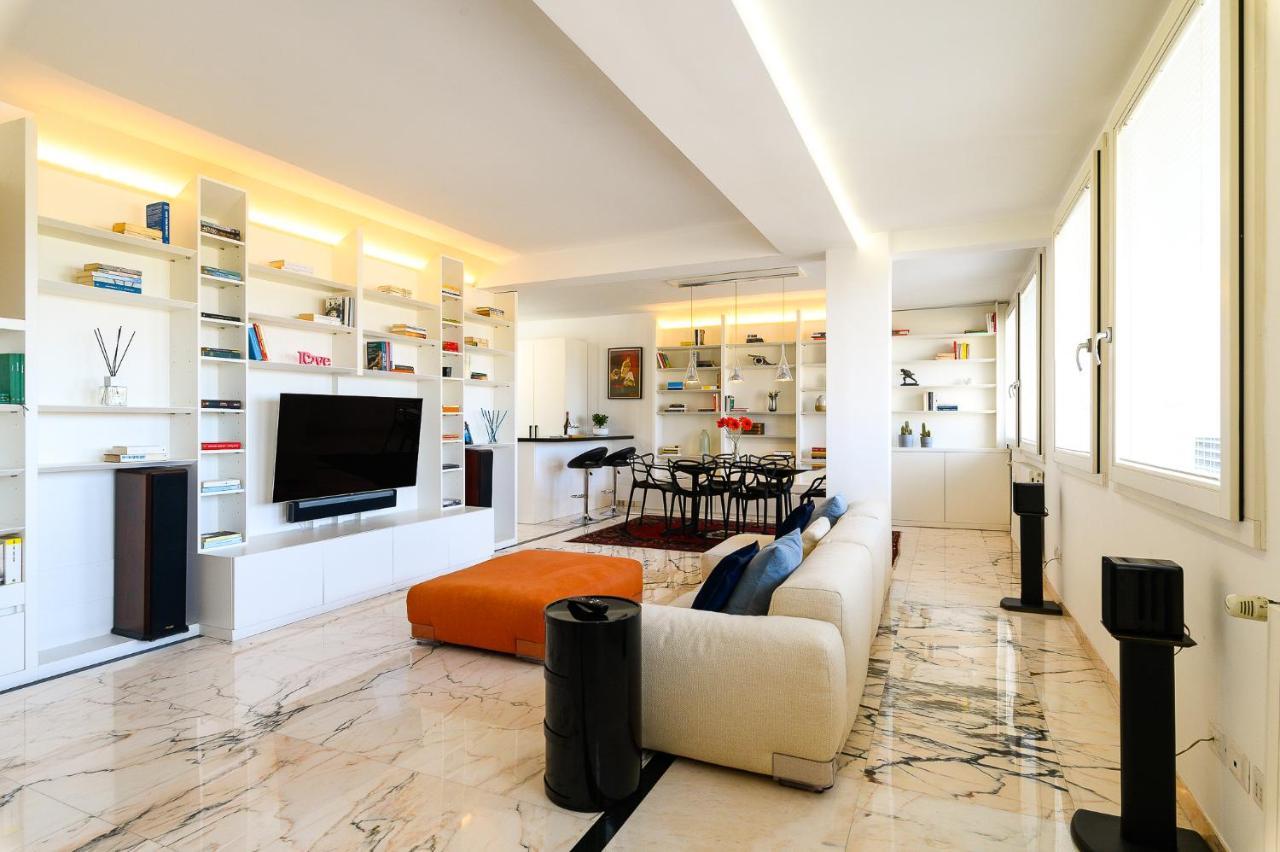 Apartmán Peaceful Penthouse With Garage By Ndp Rent Řím Exteriér fotografie