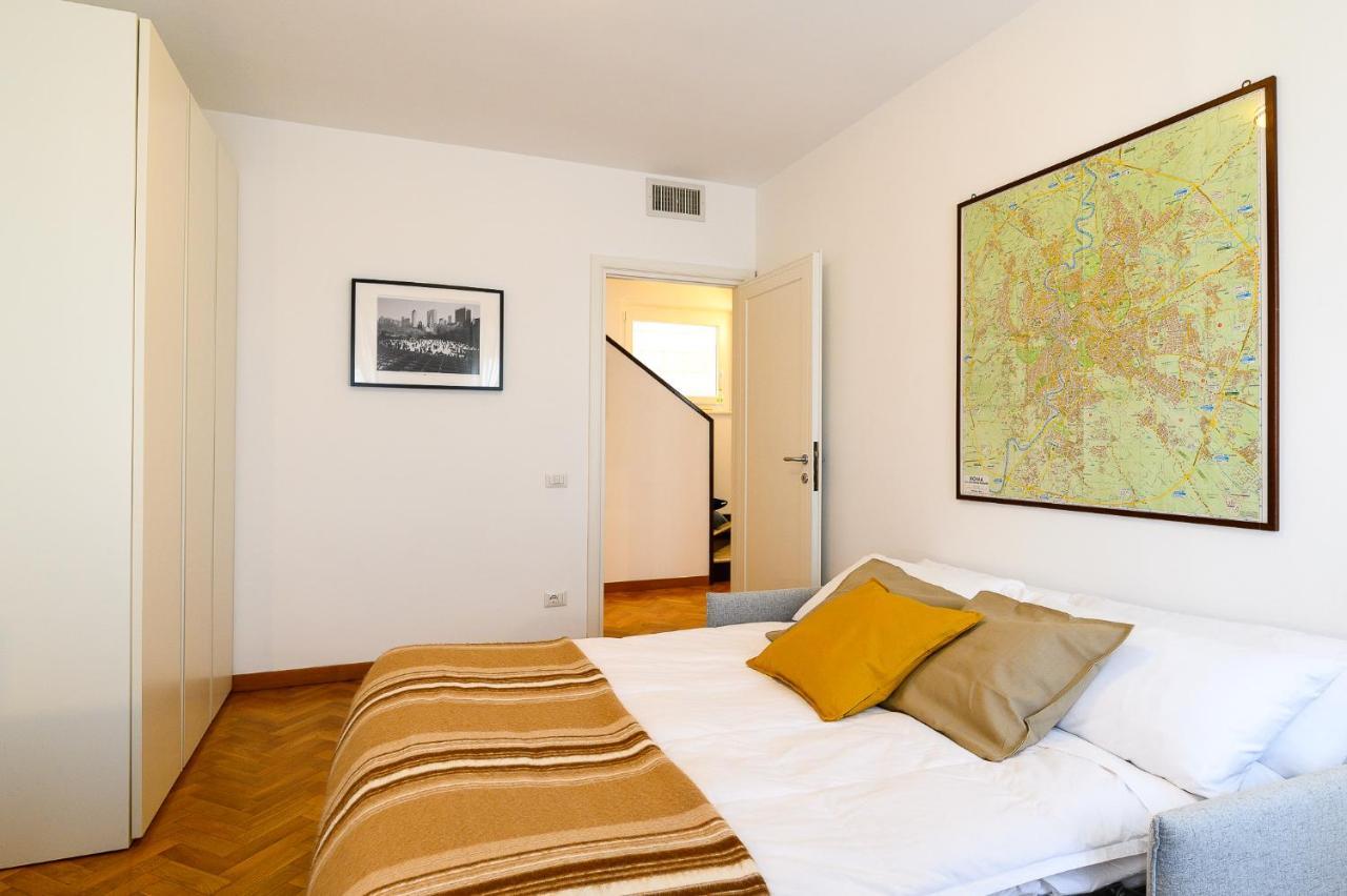 Apartmán Peaceful Penthouse With Garage By Ndp Rent Řím Exteriér fotografie